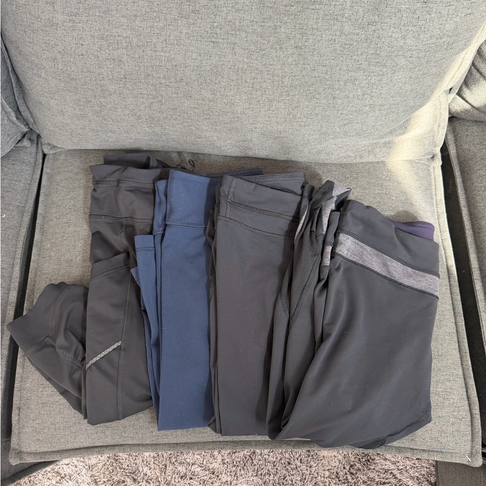 Lululemon Mixed Womens Active Leggings - Black & Navy